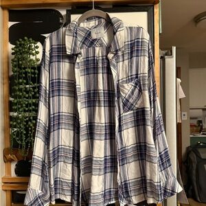 Rails Hunter Plaid Button Down Shirt Size L